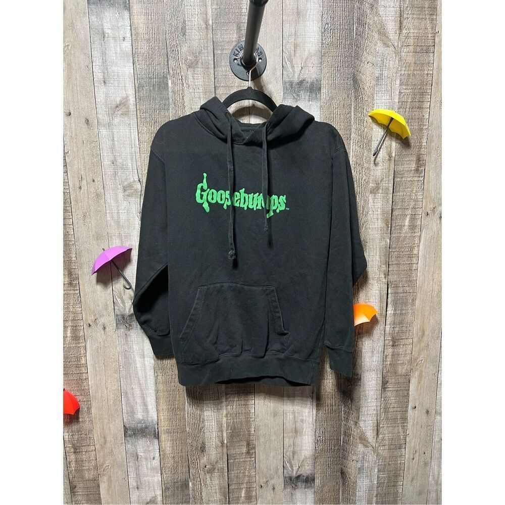 *Vintage* Goosebumps Welcome To Horrorland Black Hoodie